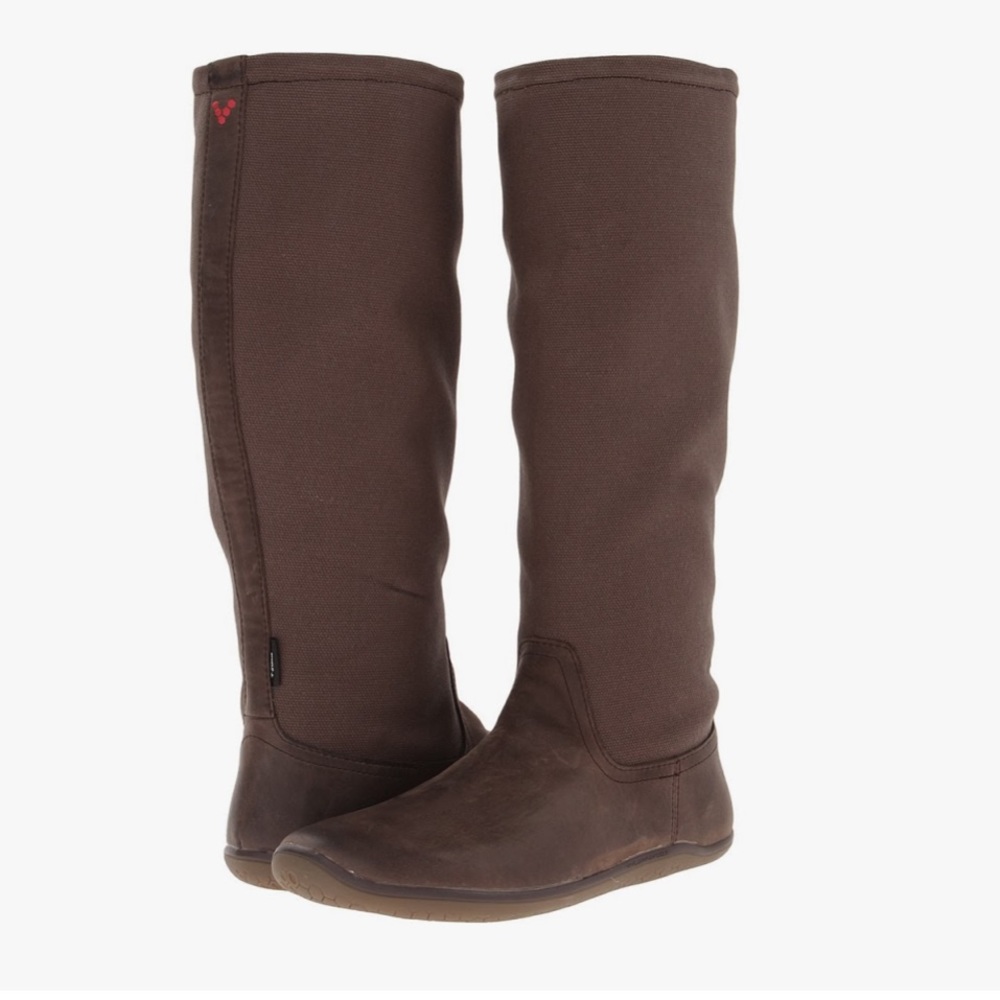 VIVOBAREFOOT Ryder Leather and Waxed Canvas Winter Boots